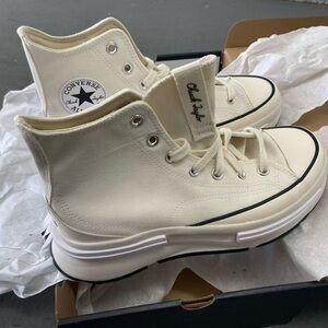 Converse Women's High-Top Sneakers - Off-White